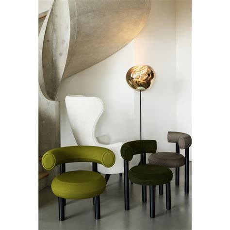 Tom Dixon Melt Cone Slim Floor Lamp Opal LED | AndLight