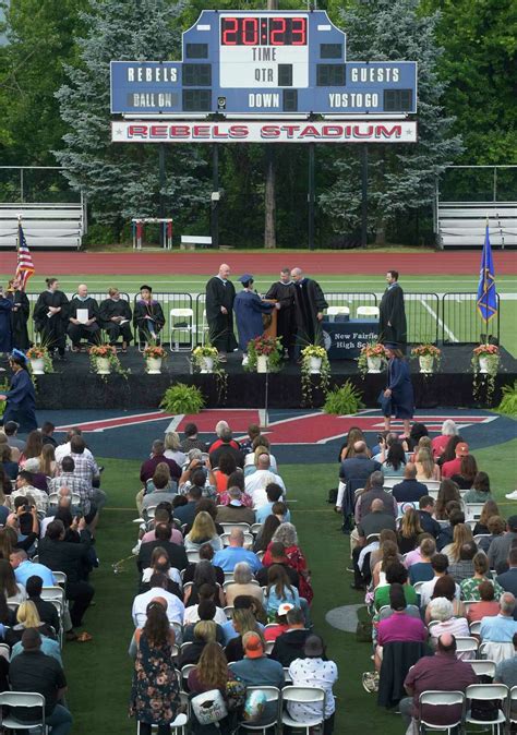 Photos: Rain threatens but can't stop New Fairfield High's graduation