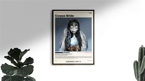 Image result for Tim Burton Corpse Bride Poster