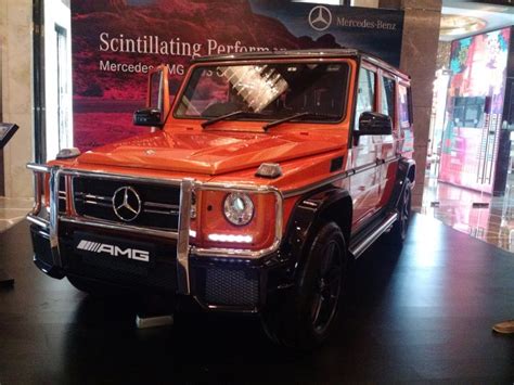 Mercedes G63 AMG Crazy Colour Launched at INR 2.17 Cr. » Car Blog India