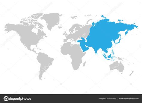 Simple Map Asia Continent 的图像结果