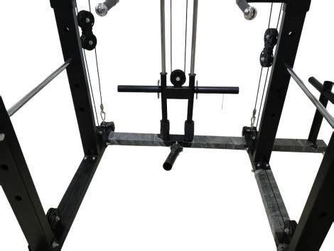 Functional Trainer with Power Rack Model Jumbo Plate Loaded