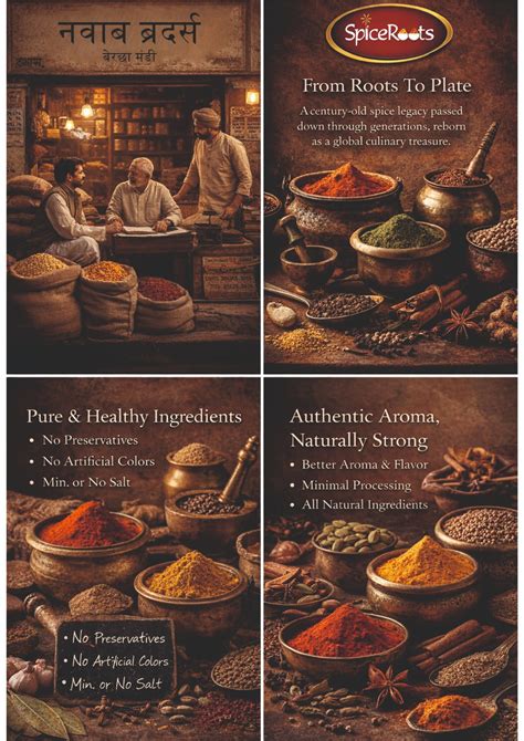 SpiceRoots | Premium Authentic Indian Spices | From Roots to Plate
