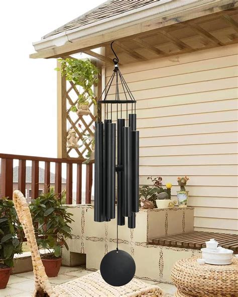 Amazon.com : 39 Inches Extra Large Wind Chimes Outdoor Deep Tones ...
