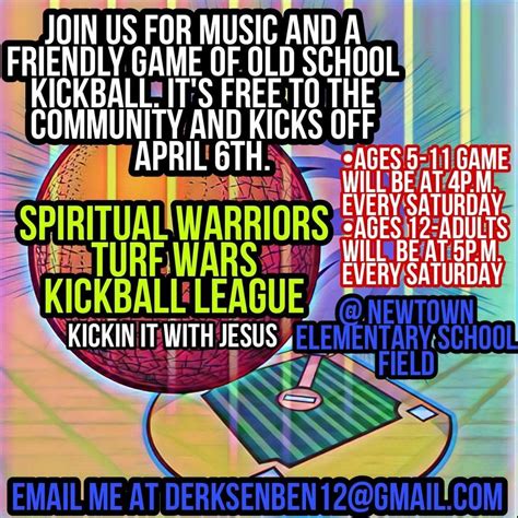 Neighborhood KICKBALL , Williams Farm Park, Virginia Beach, 6 April ...