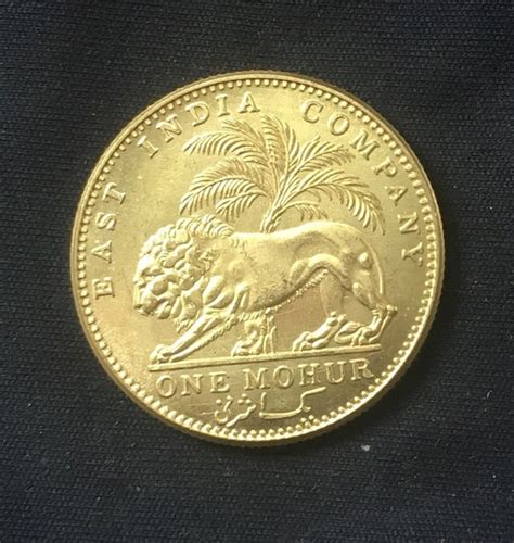 Queen Victoria 1841 One Mohur / Gold Plated Coin / East - Etsy India