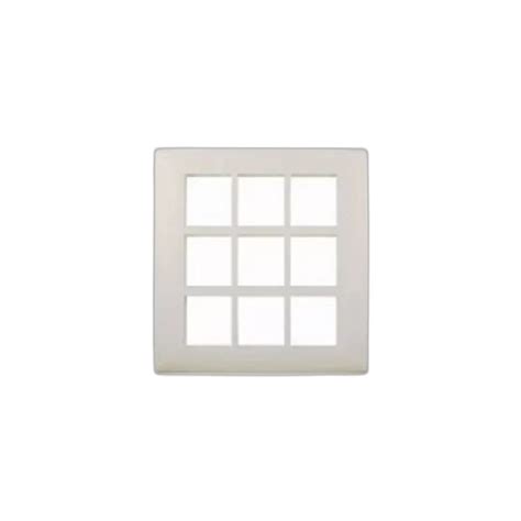 Havells Crabtree Fabio art 18 Module, Plexy Glass White Cover Plate
