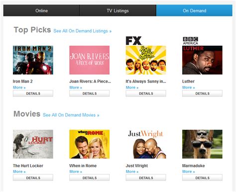 Xfinity On-Demand Tutorial 的图像结果