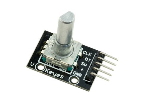 KY-040 Rotary Encoder Module – Incremental Rotation & Push Button Inpu ...