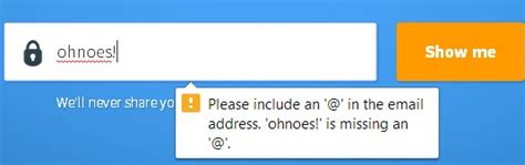 Input Type Email in HTML 的图像结果