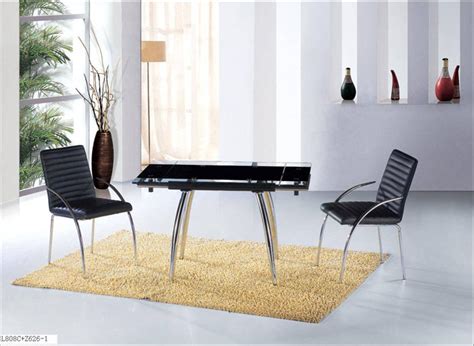 EC21 - 台湾高上家具 - 现代玻璃餐桌椅系列