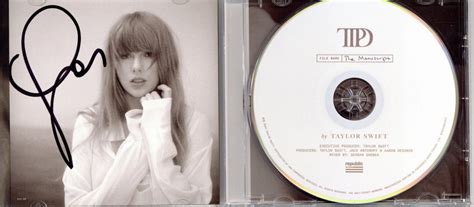 Taylor Swift JSA Authenticated Signature with Dead Poets Society White ...