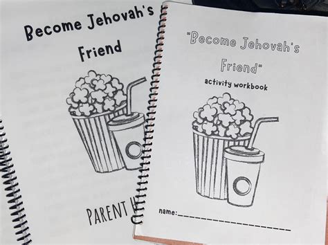JW Series become Jehovah's Friend Activity Workbook for | Etsy