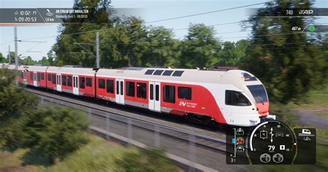 RABe 523 in den fiktiven farben der AV lackierung - Train Sim Community