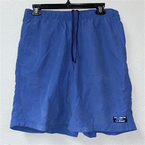 Blue Swim Trunks 💧🦕 Brand - LL Bean Size - M - Depop