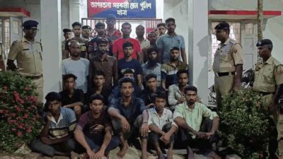 Bangladeshi Nationals: 23 Bangladeshi nationals arrested at Agartala ...