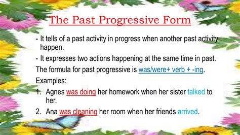 Progressive Verbs Chart 的图像结果