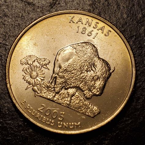 2005-P Kansas Quarter Bison Hump Error? | Coin Talk