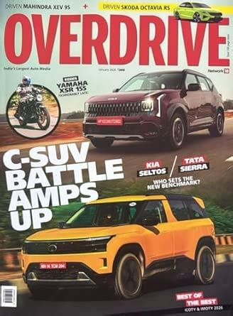 Buy Overdrive magazine January 2026 : C-SUV Battle Amps Up Book Online ...