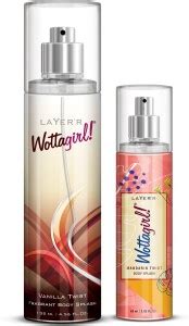 LAYER'R Wottagirl Vanilla Twist 135ml + Mandarin Twist 60ml Body Spray ...