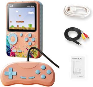 HG WORLD G5 Retro Mini Game Box 2 Player Classic Tv Video Game Handheld ...