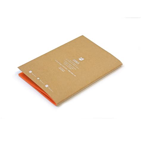 Scribbler (Orange) – 7mm - Fine Paper Stationery