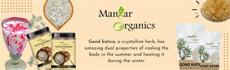 ManHar Organics Gond Katira 1kg | Pure & Natural Edible Gum ...
