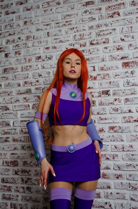 Teen Titans Cosplay: Starfire Costume Starfire Cartoon | Etsy Australia