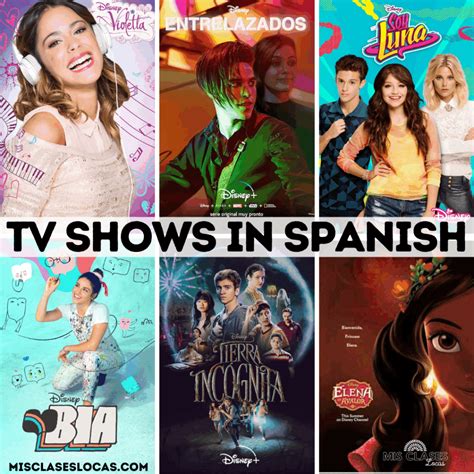 Top Spanish TV Series on Disney+ for Class - Mis Clases Locas