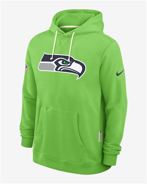 Seattle Seahawks Initial Home Sideline Men's Nike Dri-FIT NFL Pullover ...