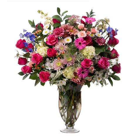 BLOOMS by H-E-B Abundant Flower Arrangement - Shop Flowers ...