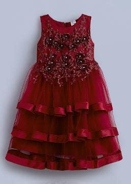Shop Online Floral Applique Gown at ₹286