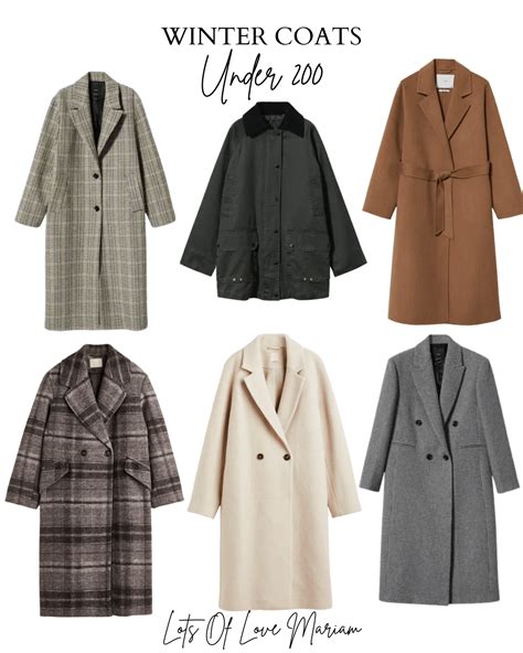40+ Cute Winter Coats For Every Budget — Lots of Love Mariam