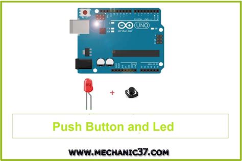Image result for Arduino Code for LED with Push Button