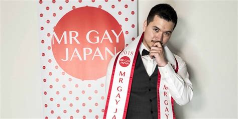 Mr. Gay Japan alienta a todos a firmar su petición para el matrimonio ...