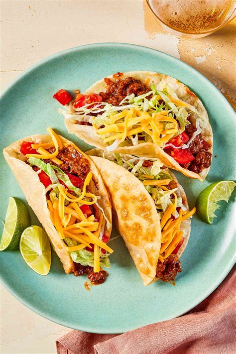 Crispy Ground Beef Tacos Recipe