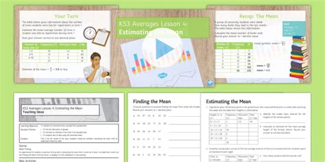 Averages Lesson 4: Estimating the Mean | Statistics | Beyond