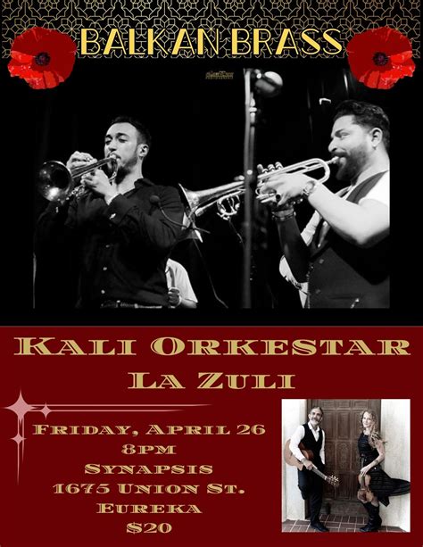 Kali Orkestar and La Zuli at Synapsis, Synapsis, Eureka, 26 April 2024 ...