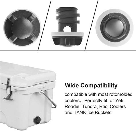 Buy Broadsheet 2 Pcs Cooler Plug Replacement for Yeti, Drain Plug for ...