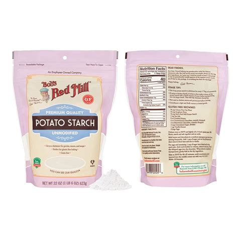 Bobs Red Mill Cornstarch & Potato Starch Bundle | Gluten-Free Variety ...