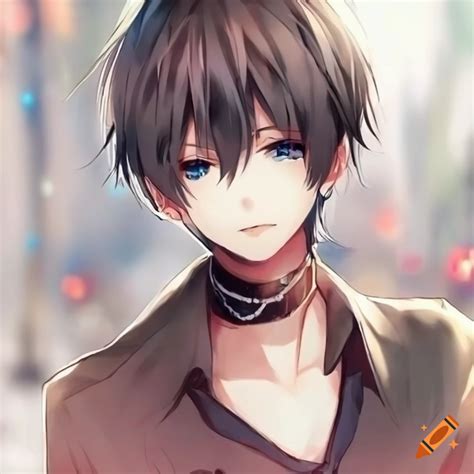 Cute anime boy on Craiyon
