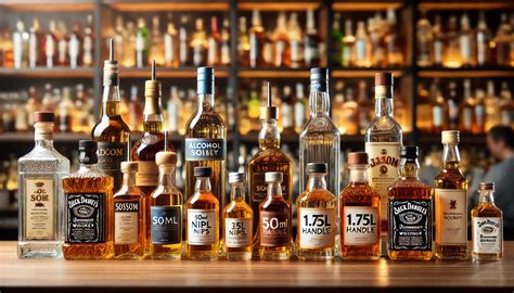 Comprehensive Guide to Alcohol Bottle Sizes: Nips to Handles