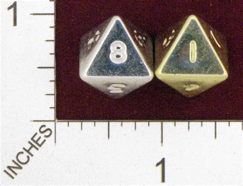 DiceCollector.com's (D8) EIGHT-SIDED DICE