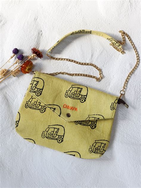 Canvas Auto-Rickshaw Sling Bag– CHHAPA