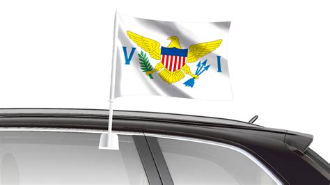 United States Virgin Islands Car Flag - Hampshire Flag Company