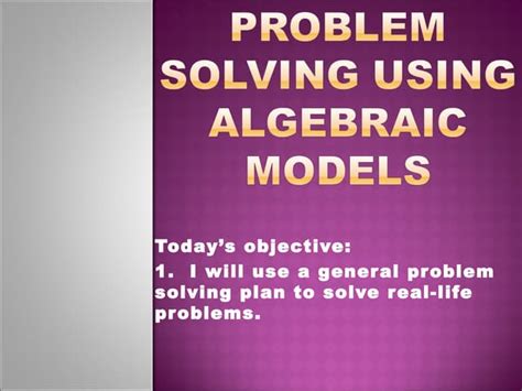 Image result for Problem Solving Models Math