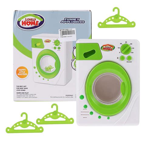Adium 1Pc Funny Play House Toy Electric Washing Machine Toy Kids Mini ...
