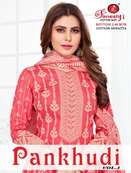 Ganeshji Pankhudi Vol-1Cotton Designer Exclusive Dress Material ...
