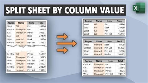 Split Excel Worksheet Based On Column VBA 的图像结果