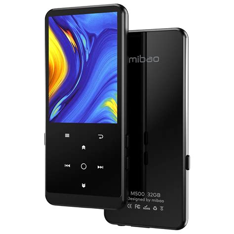 32GB MP3 Player, Mibao MP3 Player with Bluetooth 4.2, Music Player with ...
